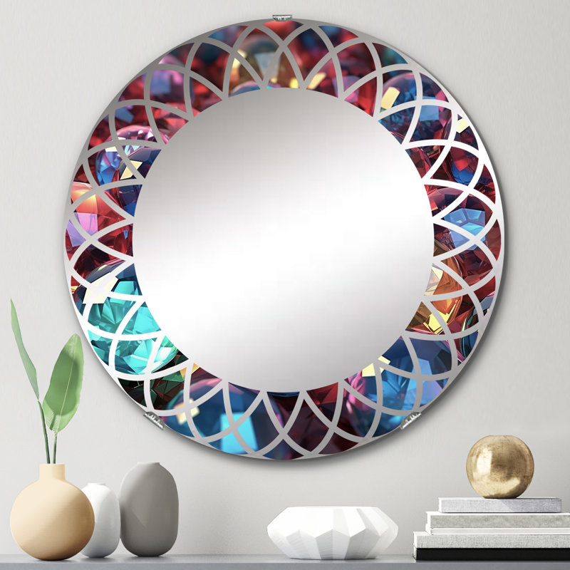 Miroir mural Brickford, 24 po x 24 po