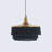 1 - Light Gray Unique/Statement Pendant