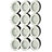 Solid Wood Circle Wall Mirror