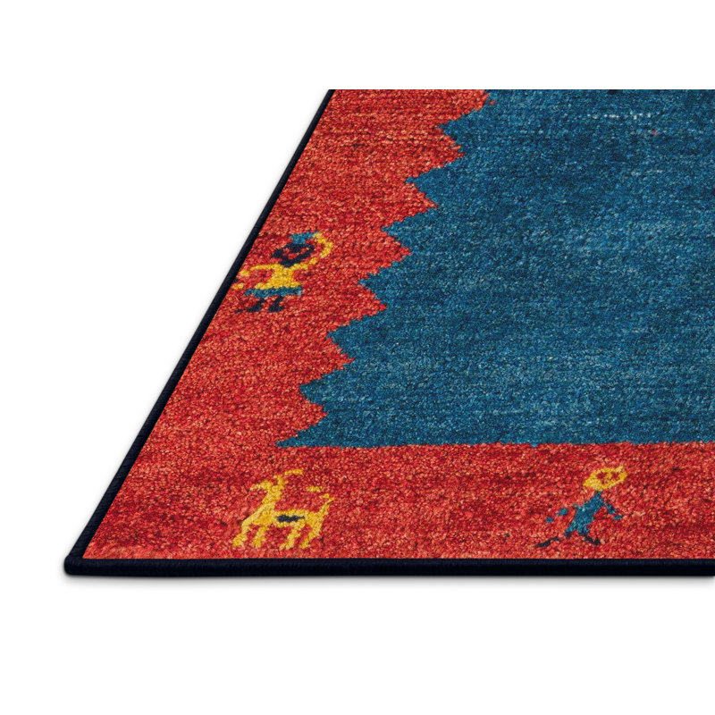 Abstract Indoor Rug, Rectangle 6' x 9'
