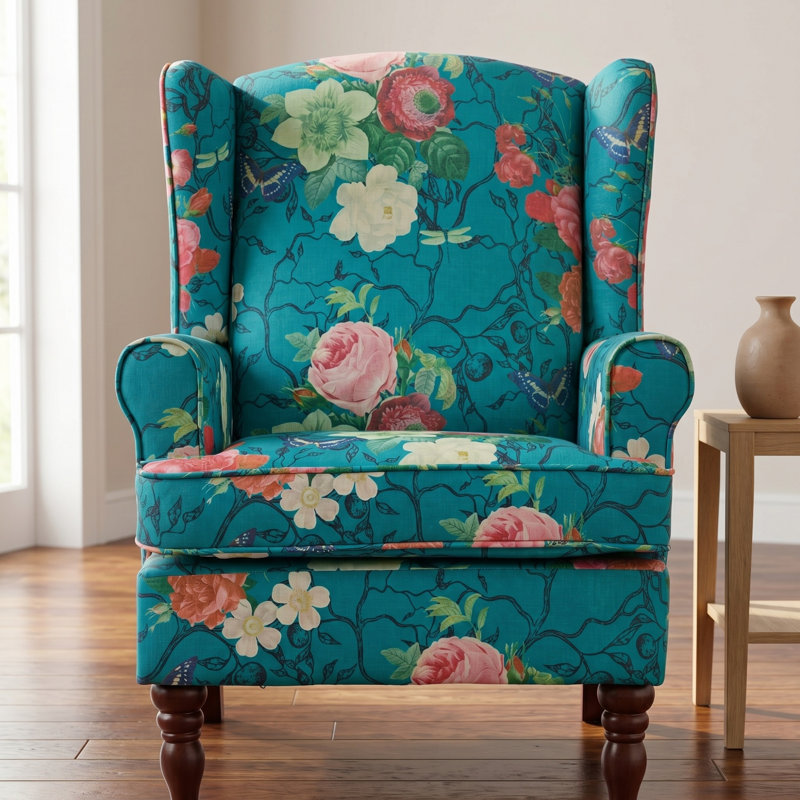 Chaise d'appoint moderne, Cyan