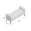 Alaitz Polyester Upholstered Storage Bench-24748772