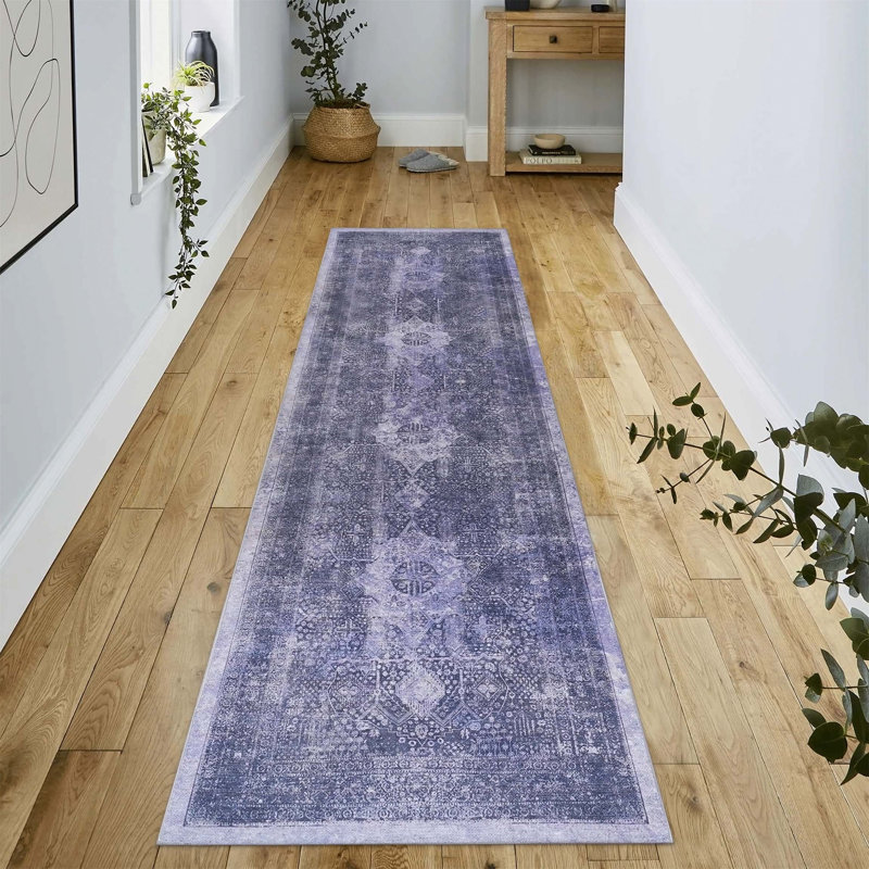 Tapis rectangulaire Guille avec envers antidérapant