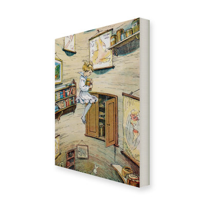 Sir John Teniel - Wrapped Canvas Print
