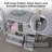 Nakita 36" Single Bathroom Vanity Set with Glass Sink, Water Saving Faucet, Pop up Drain-931468068-931468069