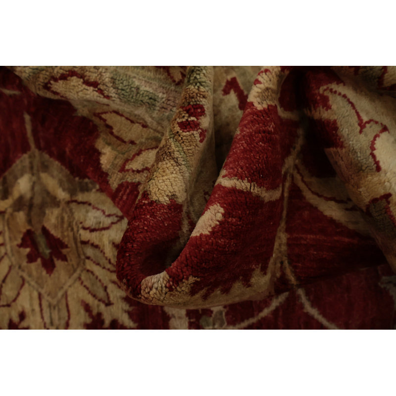 Tapis luxueux 9 x 12 avec motifs floraux Peshawar