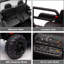 Alex 24V 4WD 2 places 6 roues sur camion à benne basculante avec télécommande, benne électrique et pelle, Bluetooth, noir-91220684