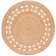 Mindy Hand Loomed Beige Rug