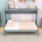 Twin-Size Wood Murphy Bed with Space-Saving Cabinet Design