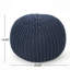 Pouf rond en coton Bordeaux-912202395