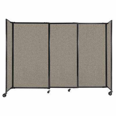 Cloison portative coulissante en tissu StraightWall