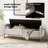 Anavaeh Minimalist 59'' Wide Upholstered Flip Top Storage Bench-1318022810