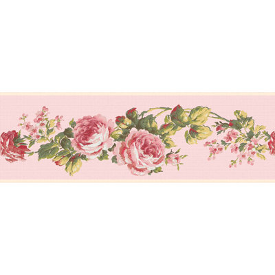 Peel & Stick Floral Border