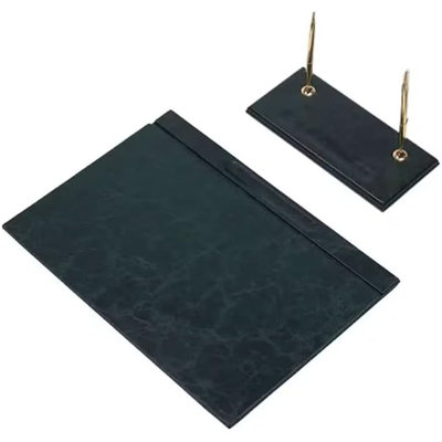 Michla Leather / Faux Leather Desk Organiser Set