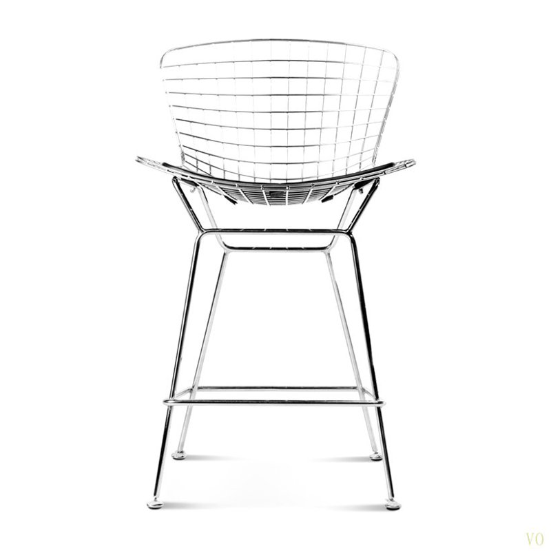 Ensemble de deux tabourets de bar Bertoia