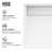 Starr 23" L x 15" W x 5" H Matte White Handmade Rectangular Vessel Bathroom Sink