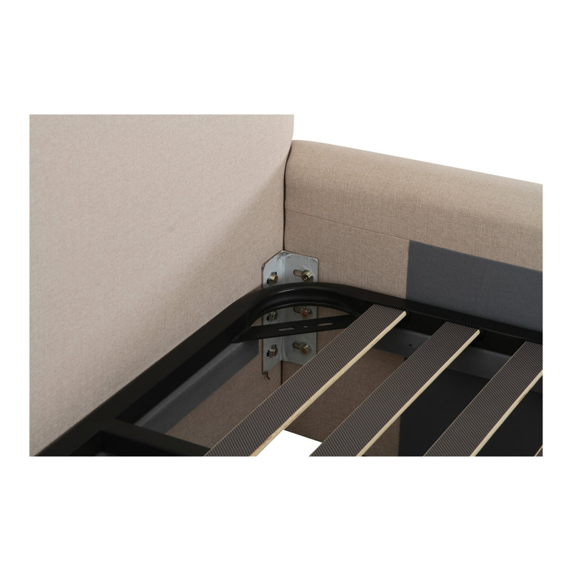 MAREN BED, King, Brown