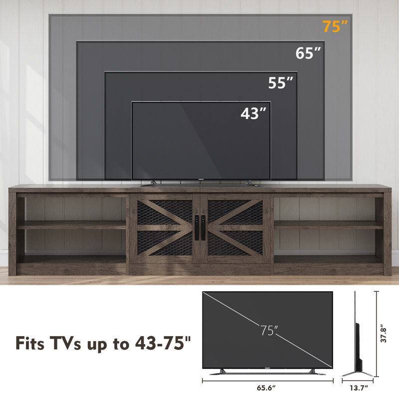 LED TV Stand for 75-90 Inch TVs | Modern Design