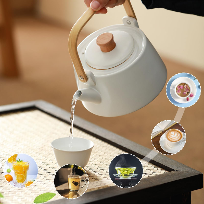 Ebern Designs Rollinson 850ml Teapot Set