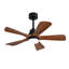 Ventilateurs de plafond noirs avec lumières et télécommande-121071281-121071284