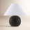 Chemise Ceramic Table Lamp