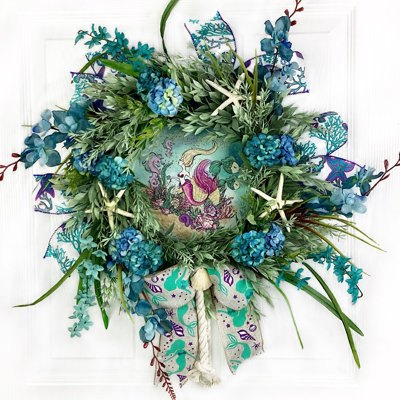Handcrafted Fresh (Live) Rosemary 24'' Wreath