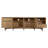 TV Stand For 65, 75, 85 Inch TV, Entertainment Center With Open Storage And Drawers