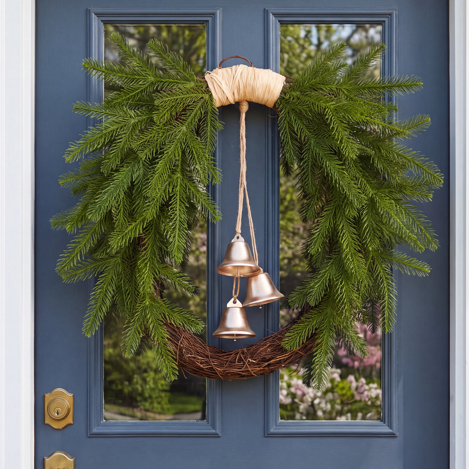 24'' Faux Pine Wreath
