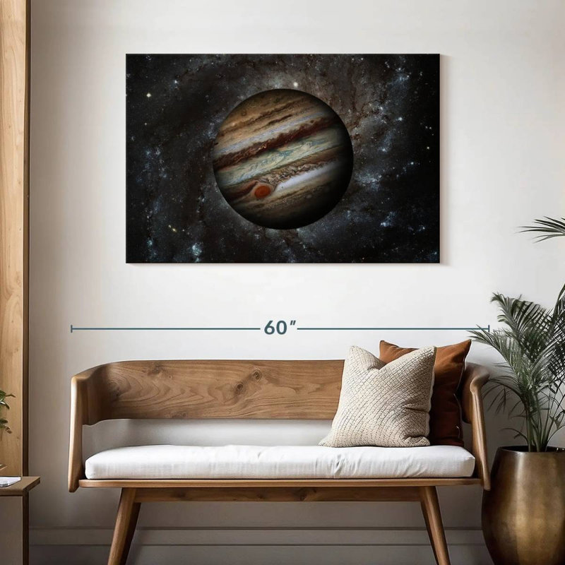 Oberle Planet Jupiter, 30" H x 45" W