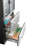 32'' Wine and Beverage Fridge with Double French Doors and Two Bottom Drawers, 168 Bottles and 300 Cans Storage