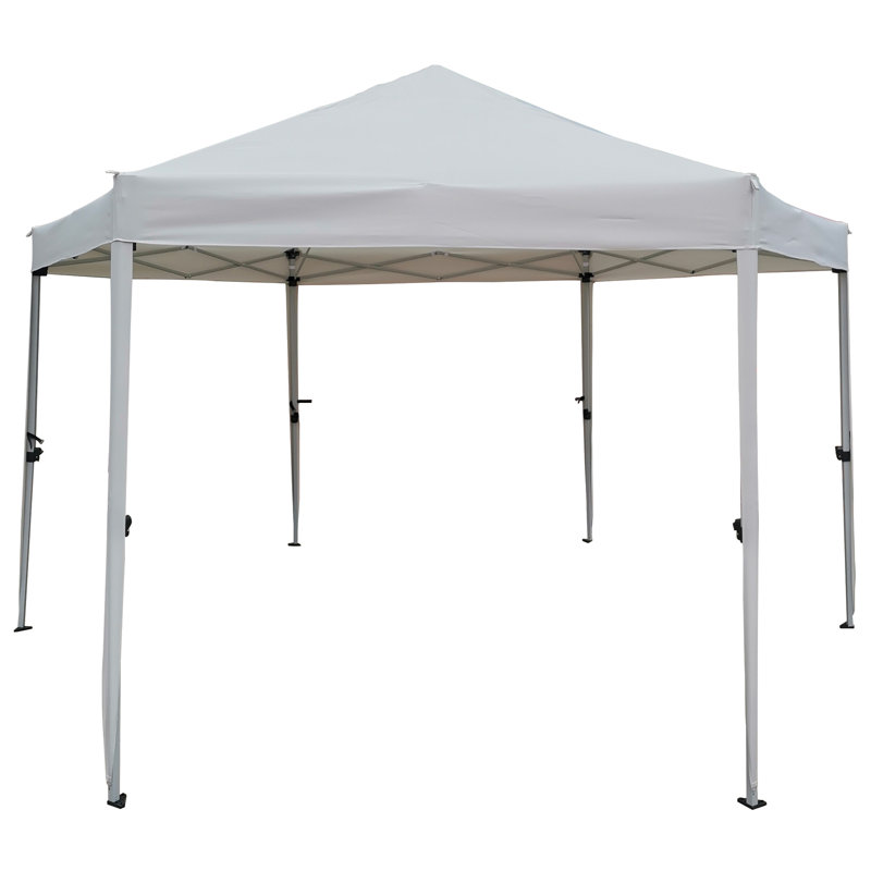13 pi. L 13 pi. P X 9,2 pi Abri de jardin pour tente de jardin, Gris clair