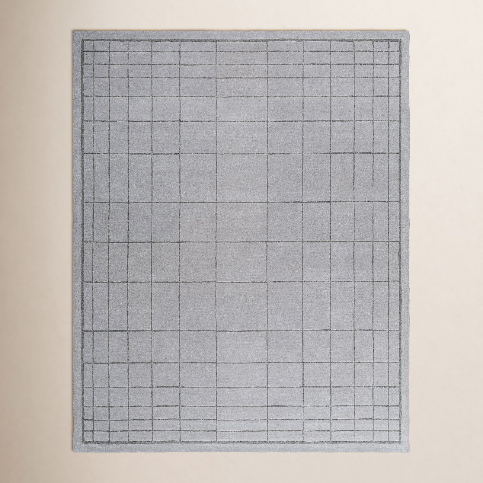 Mallory Hand-Tufted Geometric Wool Rug, Rectangle 5' x 8'