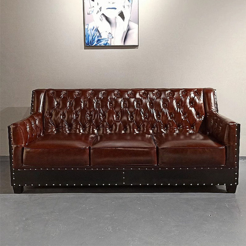 Canapé 77,56 po Retro Creative Casual Rivet