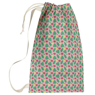 Sac à linge tropical
