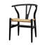 Chaise de salle à manger en bois massif à dossier Queen Anne Cantero-25968213