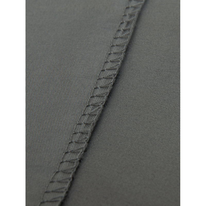 Microfiber Fitted Sheet, Dark Gray, Twin XL