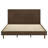 Hemlock Warm Brown Eastern King Platform Bed