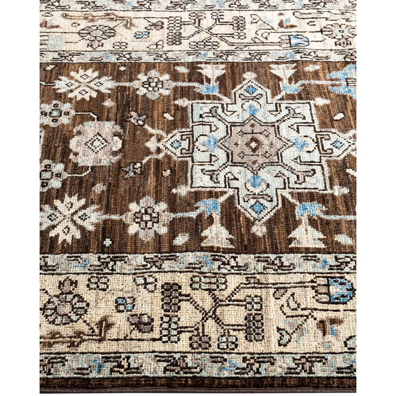 Serapi One-of-a-Kind 2' 9" X 9' 9" Hand Knotted Area Rug