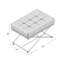 Banc rembourré Spring Street-1094985760