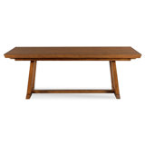 Petaluma Solid Wood Extendable Dining Table