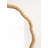 Scalloped Round Rattan Bathroom Mirror-79730411