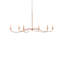 Lustre 6 lumières façon bougie Geffrey