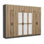 Elina 7 Door Manufactured Wood Wardrobe-99234281-99234284