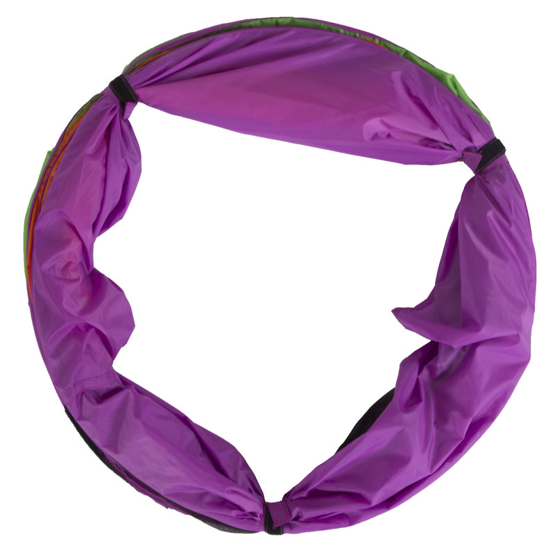 Multicolor Nylon and Mesh 6' Kids Crawl Tunnel