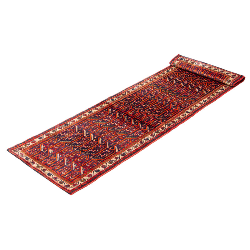 Tapis bleu marine Andelz 2 pi 8 po x 9 pi 10 po