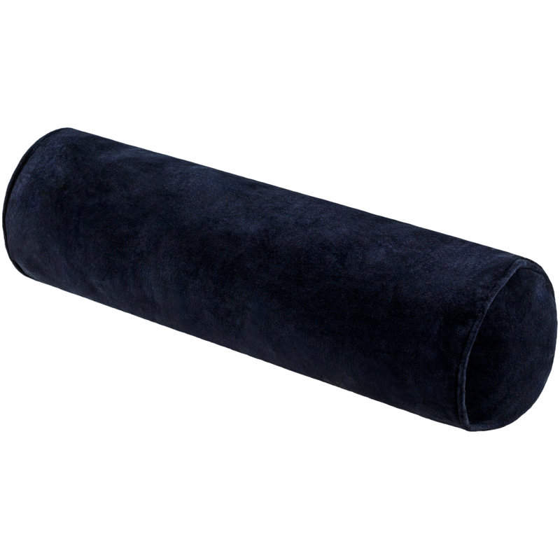 Coussin décoratif Deane, Bleu très foncé, Housse de coussin seulement - sans coussin