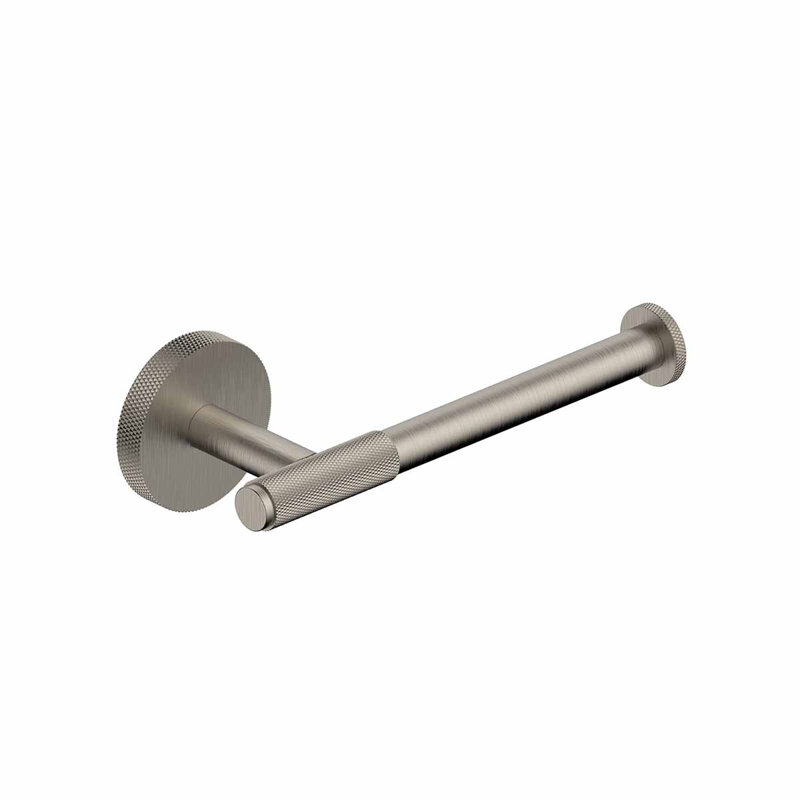 Klass Wall Mount Toilet Paper Holder, Brushed Nickel
