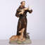 Figurine en polyrésine de 6,1 pouces de hauteur Saint-François d'Assise