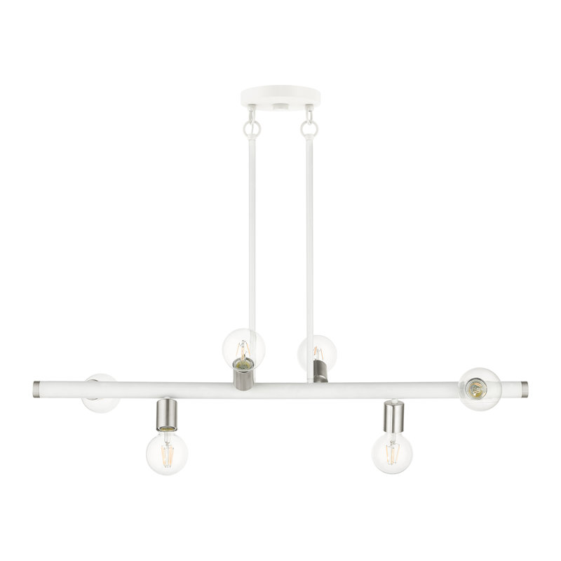 Berinhard 6 - Light Pendant, White