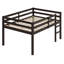 Lit mezzanine en bois avec échelle-1450561988